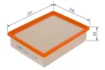 BOSCH  Õhufilter F 026 400 496
