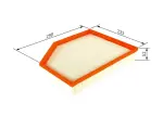 BOSCH Õhufilter F 026 400 501
