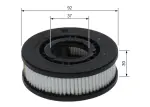 BOSCH Filter,  karterituulutus F 026 400 645