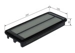 BOSCH Õhufilter F 026 400 666