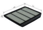 BOSCH Õhufilter F 026 400 710