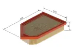 BOSCH Õhufilter F 026 400 724