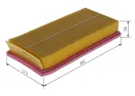 BOSCH Õhufilter F 026 400 739