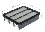 BOSCH Õhufilter F 026 400 744
