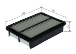 BOSCH Õhufilter F 026 400 747