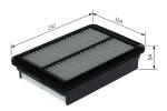 BOSCH Õhufilter F 026 400 766