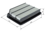 BOSCH Õhufilter F 026 400 831