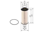 BOSCH Kütusefilter F 026 402 031