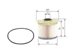 BOSCH Kütusefilter F 026 402 861