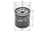 BOSCH Õlifilter F 026 407 130