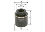 BOSCH  Õlifilter F 026 407 183