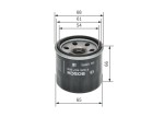 BOSCH  Õlifilter F 026 407 209