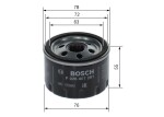 BOSCH Õlifilter F 026 407 251