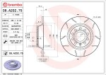 BREMBO Piduriketas XTRA LINE - Max 08.A202.75
