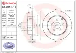 BREMBO  Piduriketas PRIME LINE - UV Coated 08.C931.11