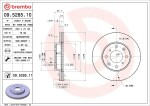 BREMBO Piduriketas PRIME LINE - UV Coated 09.5285.11