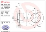BREMBO Piduriketas PRIME LINE - UV Coated 09.5449.11