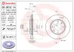 BREMBO Piduriketas PRIME LINE - UV Coated 09.9610.11