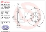BREMBO Piduriketas PRIME LINE - UV Coated 09.9619.11