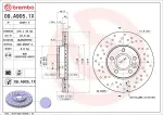 BREMBO  Piduriketas XTRA LINE - Xtra 09.A905.1X