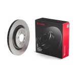 BREMBO Тормозной диск PRIME LINE - UV Coated 09.B504.11