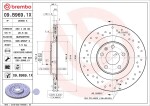 BREMBO  Piduriketas XTRA LINE - Xtra 09.B969.1X