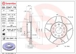 BREMBO Piduriketas XTRA LINE - Max 09.C547.75