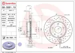 BREMBO Piduriketas XTRA LINE - Xtra 09.C651.1X