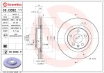 BREMBO  Piduriketas PRIME LINE - UV Coated 09.D892.11