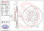 BREMBO Piduriketas PRIME LINE - UV Coated 09.F537.11