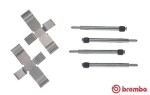 BREMBO  Lisakomplekt, ketaspiduriklotsid PRIME LINE A 02 207