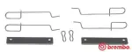 BREMBO Lisakomplekt,  ketaspiduriklotsid PRIME LINE A 02 214