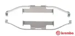 BREMBO  Lisakomplekt,Pidurisadul PRIME LINE A 02 222