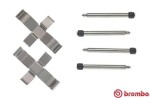 BREMBO  Lisakomplekt, ketaspiduriklotsid PRIME LINE A 02 269