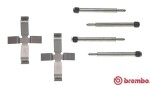 BREMBO Lisakomplekt,  ketaspiduriklotsid PRIME LINE A 02 315