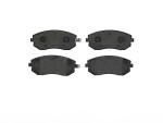 BREMBO Piduriklotsi komplekt,  ketaspidur XTRA LINE P 78 013X