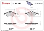 BREMBO  Piduriklotsi komplekt,ketaspidur PRIME LINE P 06 030
