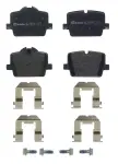 BREMBO Piduriklotsi komplekt,  ketaspidur PRIME LINE P 06 114