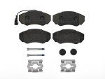 BREMBO  Piduriklotsi komplekt,ketaspidur P 23 091