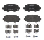 BREMBO Piduriklotsi komplekt,  ketaspidur PRIME LINE P 23 177