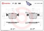 BREMBO  Piduriklotsi komplekt,ketaspidur P 23 180