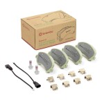 BREMBO Piduriklotsi komplekt,  ketaspidur BEYOND LINE - Greenance P 24 064G
