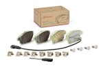 BREMBO Piduriklotsi komplekt,  ketaspidur BEYOND LINE - Greenance P 24 066G