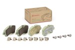BREMBO Piduriklotsi komplekt,  ketaspidur BEYOND LINE - Greenance P 24 160G
