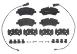 BREMBO Piduriklotsi komplekt,  ketaspidur PRIME LINE P 24 187