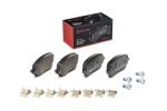 BREMBO Piduriklotsi komplekt,  ketaspidur PRIME LINE P 24 236