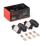 BREMBO Piduriklotsi komplekt,  ketaspidur PRIME LINE P 30 163