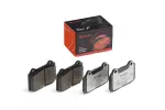 BREMBO Piduriklotsi komplekt,  ketaspidur XTRA LINE P 36 020X