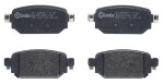 BREMBO Piduriklotsi komplekt,  ketaspidur PRIME LINE P 49 063