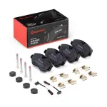 BREMBO Piduriklotsi komplekt,  ketaspidur PRIME LINE P 50 085